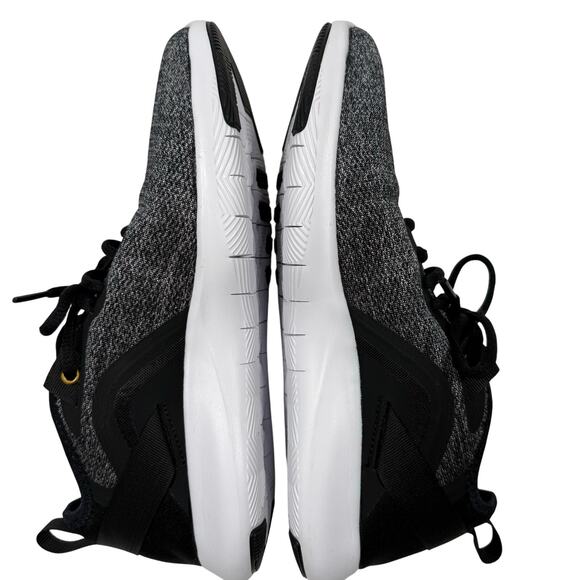 Nike Flex TR9 Women’s 7.5 Training Shoes Black Gray Gold Lightweight - Picture 5 of 9